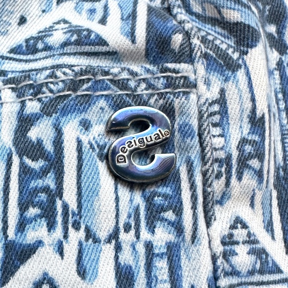 Desigual high rise skinny Exotic jeans - Picture 9 of 14